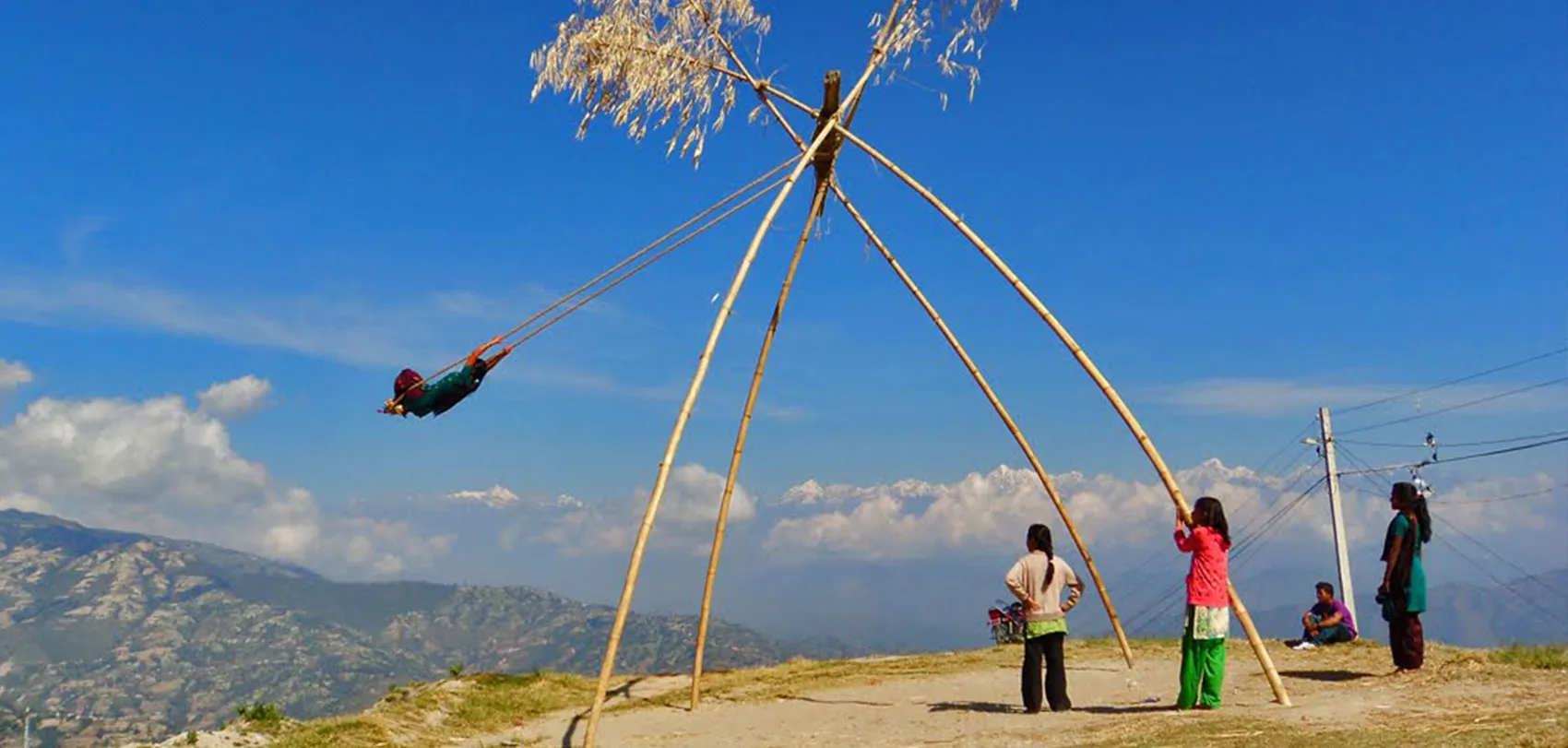 Playing Ping (Swing) During Dashain: A Fun-Filled Tradition